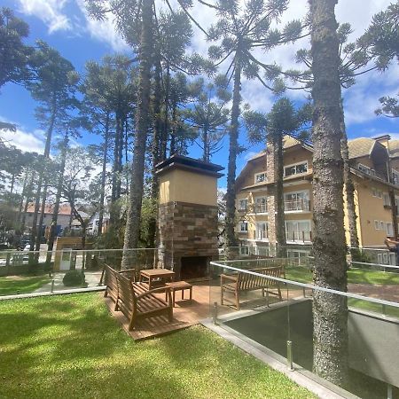 Excelente Apartamento Em Gramado/Rs No Condominio Casa De Pedra Exteriör bild