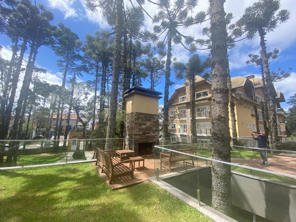 Excelente Apartamento Em Gramado/Rs No Condominio Casa De Pedra Exteriör bild