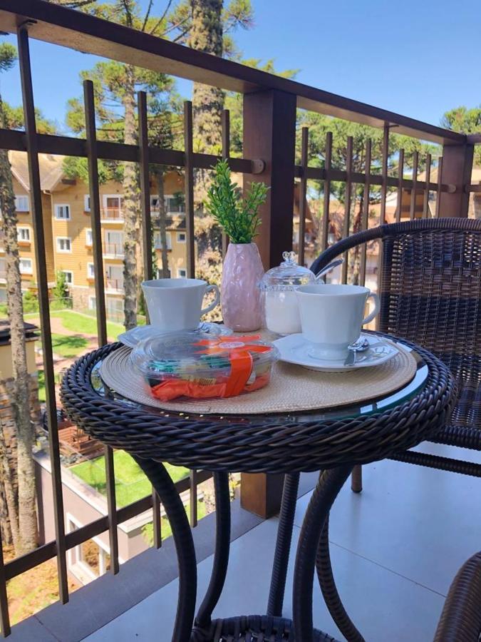Excelente Apartamento Em Gramado/Rs No Condominio Casa De Pedra Exteriör bild
