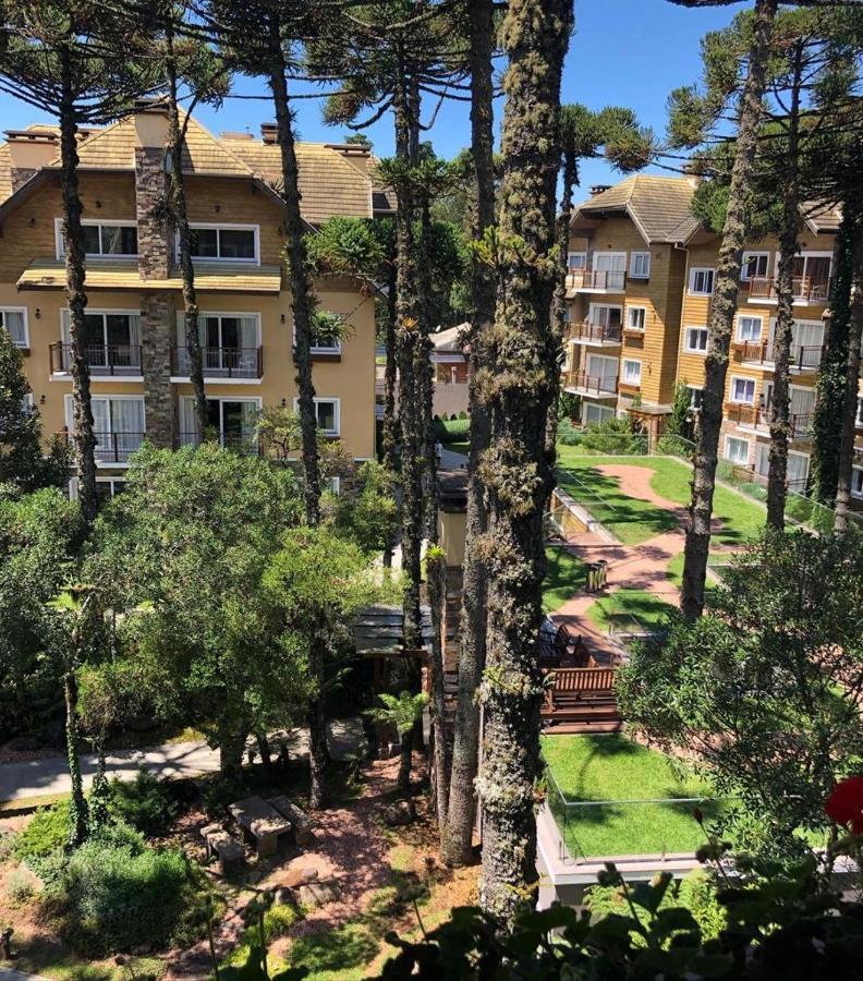 Excelente Apartamento Em Gramado/Rs No Condominio Casa De Pedra Exteriör bild